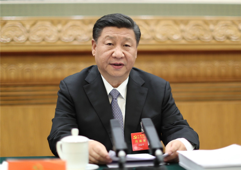 10月20日,中国共产党第十九次全国代表大会主席团在北京人民大会堂举行第二次会议。习近平同志主持会议。