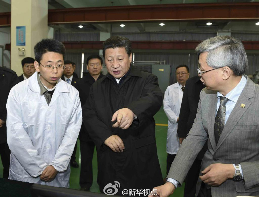 习近平：核心技术靠化缘是要不来的 只有自力更生