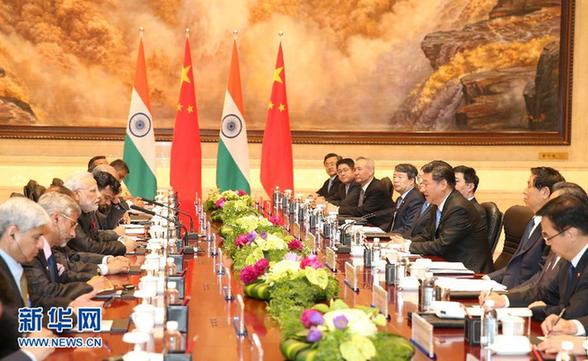 习近平会见印度总理莫迪 习近平会见印度总理莫迪