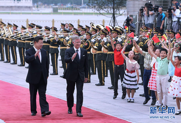 习近平同比利时国王菲利普会谈